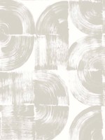 Giulietta Light Grey Painterly Geometric Wallpaper 401426406 by A Street Prints Wallpaper for sale at Wallpapers To Go