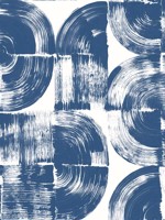 Giulietta Blue Painterly Geometric Wallpaper 401426407 by A Street Prints Wallpaper for sale at Wallpapers To Go