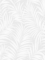 Tossed Palm Paintable Wallpaper PW20200 by Seabrook Wallpaper for sale at Wallpapers To Go