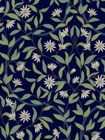 Jasmine Indigo Wallpaper GO8251 by York Wallpaper for sale at Wallpapers To Go