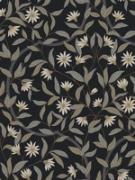 Jasmine Midnight Wallpaper GO8257 by York Wallpaper for sale at Wallpapers To Go