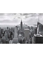 NYC Black and White 8 Panel Mural 8323 by Brewster Wallpaper for sale at Wallpapers To Go