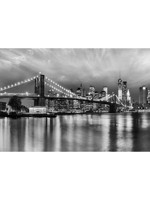 Brooklyn Black & White 8 Panel Mural 8934 by Brewster Wallpaper for sale at Wallpapers To Go