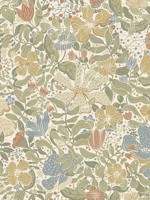 Midsommar Light Green Floral Medley Wallpaper 411163017 by A Street Prints Wallpaper for sale at Wallpapers To Go