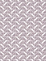 Bloomsburry Square Plum Wallpaper AT23116 by Anna French Wallpaper for sale at Wallpapers To Go