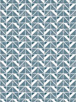 Bloomsburry Square Blue Wallpaper AT23118 by Anna French Wallpaper for sale at Wallpapers To Go