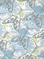 Paxton Soft Blue Wallpaper AT23177 by Anna French Wallpaper for sale at Wallpapers To Go