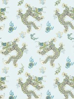 Dragon Dance Spa Blue Wallpaper AT23180 by Anna French Wallpaper for sale at Wallpapers To Go