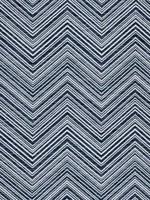 Monti Chevron Navy Fabric W77135 by Thibaut Fabrics for sale at Wallpapers To Go