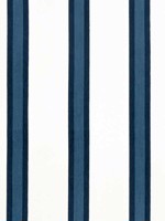 Abito Stripe Navy Fabric W77142 by Thibaut Fabrics for sale at Wallpapers To Go