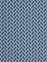 Cobblestone Indigo Fabric W74222 by Thibaut Fabrics for sale at Wallpapers To Go