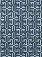 Rhodes Marine Fabric W74232 by Thibaut Fabrics for sale at Wallpapers To Go