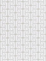 Rhodes Platinum Fabric W74233 by Thibaut Fabrics for sale at Wallpapers To Go