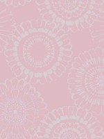 Sonnet Pink Floral Wallpaper WTG-242205 by Chesapeake Wallpaper for sale at Wallpapers To Go