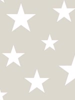 Amira Taupe Stars Wallpaper WTG-242209 by Chesapeake Wallpaper for sale at Wallpapers To Go