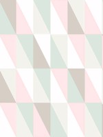 Inez Pastel Geometric Wallpaper WTG-242214 by Chesapeake Wallpaper for sale at Wallpapers To Go
