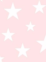 Amira Pink Stars Wallpaper WTG-242222 by Chesapeake Wallpaper for sale at Wallpapers To Go