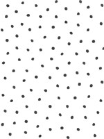 Pixie Black Dots Wallpaper WTG-242225 by Chesapeake Wallpaper for sale at Wallpapers To Go