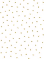 Pixie Gold Dots Wallpaper WTG-242228 by Chesapeake Wallpaper for sale at Wallpapers To Go