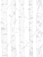 Birdie Grey Birch Wallpaper WTG-242231 by Chesapeake Wallpaper for sale at Wallpapers To Go