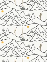 Desert Afternoon Tuxedo Peel and Stick Wallpaper WTG-242756 by P Kaufmann Wallpaper for sale at Wallpapers To Go