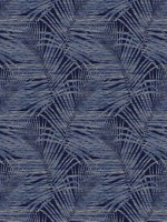 Shadow Palms Indigo Peel and Stick Wallpaper WTG-242825 by Tommy Bahama Wallpaper for sale at Wallpapers To Go