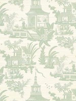 Empress Court Mist Wallpaper WTG-243349 by Thibaut Wallpaper for sale at Wallpapers To Go