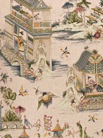 Grand Palace Blush Fabric WTG-243392 by Thibaut Fabrics for sale at Wallpapers To Go