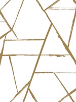 Intersect Gold Metallic Wallpaper WTG-245165 by York Designer Series Wallpaper for sale at Wallpapers To Go