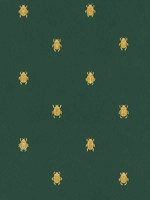 Audrey Dark Green Wallpaper WTG-246050 by Scalamandre Wallpaper for sale at Wallpapers To Go