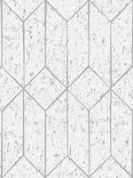 Hayden White Concrete Trellis Wallpaper WTG-246062 by Advantage Wallpaper for sale at Wallpapers To Go
