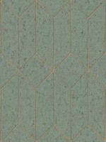 Hayden Mint Concrete Trellis Wallpaper WTG-246066 by Advantage Wallpaper for sale at Wallpapers To Go