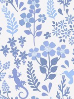 Karina Blue Meadow Wallpaper WTG-246181 by Advantage Wallpaper for sale at Wallpapers To Go