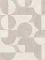 Barcelo Light Grey Circles Wallpaper WTG-246223 by Advantage Wallpaper for sale at Wallpapers To Go