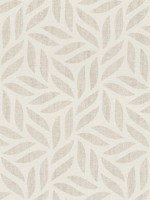 Sagano Taupe Leaf Wallpaper WTG-246243 by Advantage Wallpaper for sale at Wallpapers To Go