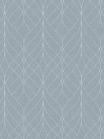 Hartley Blue Geo Wallpaper WTG-246247 by Advantage Wallpaper for sale at Wallpapers To Go