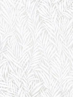 Holzer White Fern Wallpaper WTG-246249 by Advantage Wallpaper for sale at Wallpapers To Go