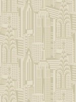 Manhattan Skyline Aurum Wallpaper WTG-246391 by Collins and Company Wallpaper for sale at Wallpapers To Go