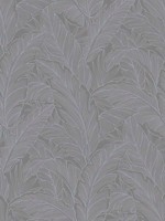 Deco Banana Leaf Slate Wallpaper WTG-246398 by Collins and Company Wallpaper for sale at Wallpapers To Go