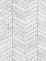 Marbled Chevron Calcutta Argos Grey Peel and Stick Wallpaper WTG-246602 by NextWall Wallpaper for sale at Wallpapers To Go