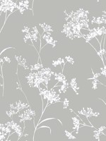 Floral Mist Alloy Peel and Stick Wallpaper WTG-246606 by NextWall Wallpaper for sale at Wallpapers To Go