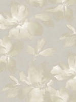 Neutral Midnight Blooms Peel and Stick Wallpaper WTG-246844 by Candice Olson Wallpaper for sale at Wallpapers To Go
