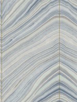 Mist Blue Onyx Strata Peel and Stick Wallpaper WTG-246851 by Candice Olson Wallpaper for sale at Wallpapers To Go