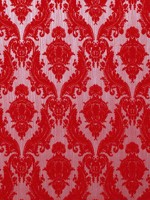 Petite Heirloom Variegated Scarlet Wallpaper WTG-246890 by Astek Wallpaper for sale at Wallpapers To Go