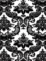 Madison Black and White Wallpaper WTG-246898 by Astek Wallpaper for sale at Wallpapers To Go