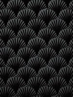 Art Deco Fans Noir Wallpaper WTG-246927 by Astek Wallpaper for sale at Wallpapers To Go