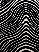 Zebra Stripes Black and White Wallpaper WTG-246932 by Astek Wallpaper for sale at Wallpapers To Go