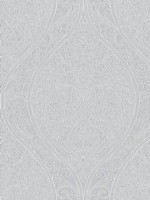 Solids Ogee Grey Wallpaper WTG-247214 by Galerie Wallpaper for sale at Wallpapers To Go