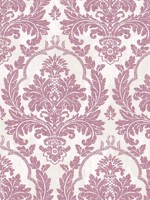 Damasco Platino Pink Wallpaper WTG-247394 by Galerie Wallpaper for sale at Wallpapers To Go