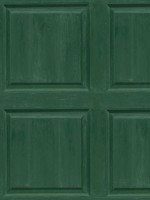Washed Faux Panel Emerald Green Peel and Stick Wallpaper WTG-247612 by NextWall Wallpaper for sale at Wallpapers To Go